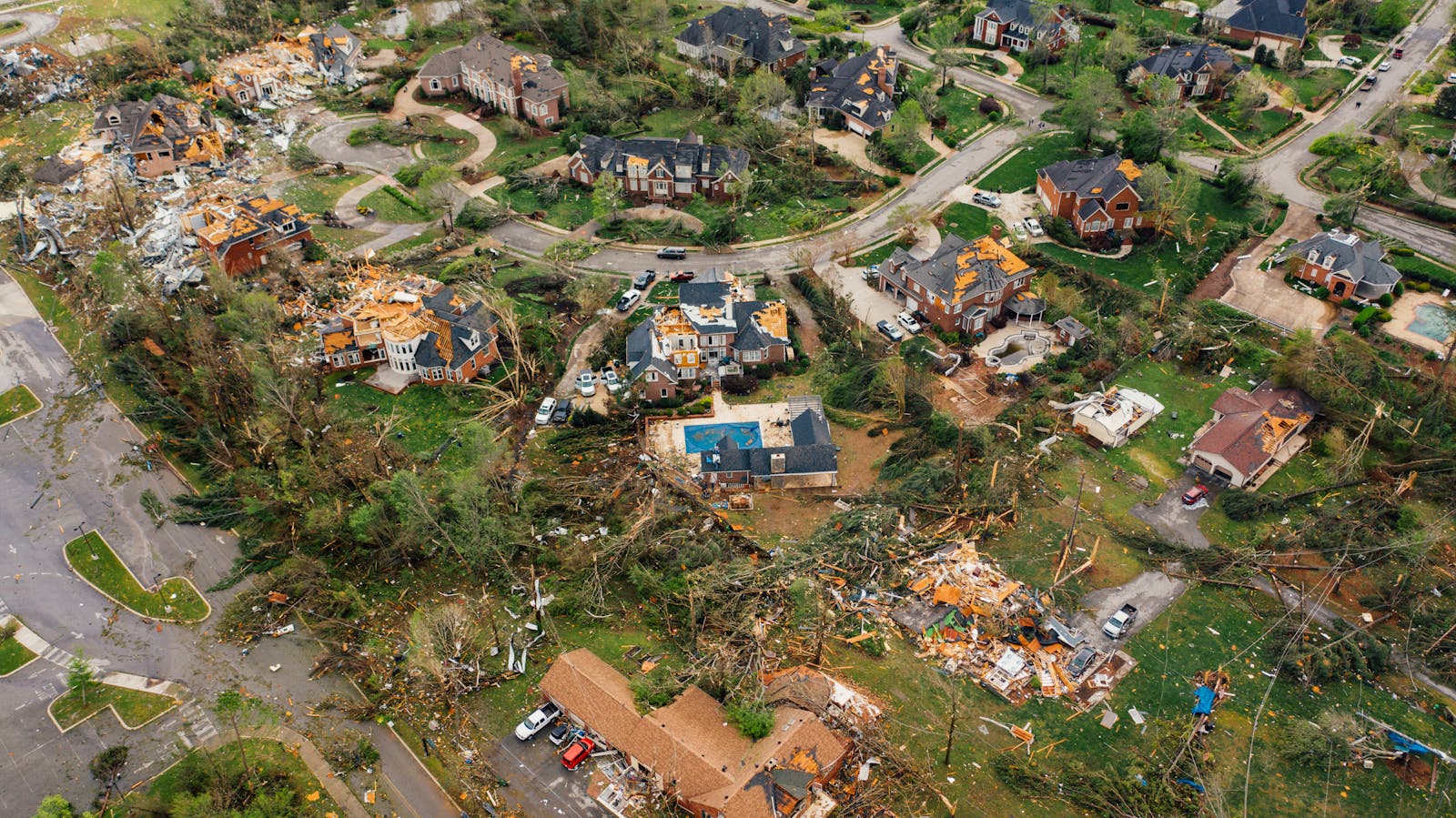Storm damage roof claim Prince Georges County suburban Maryland